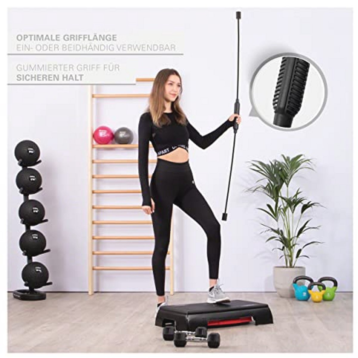 Schwingstab 160 cm voor Effectieve Krachttraining en Verbeterde Coördinatie