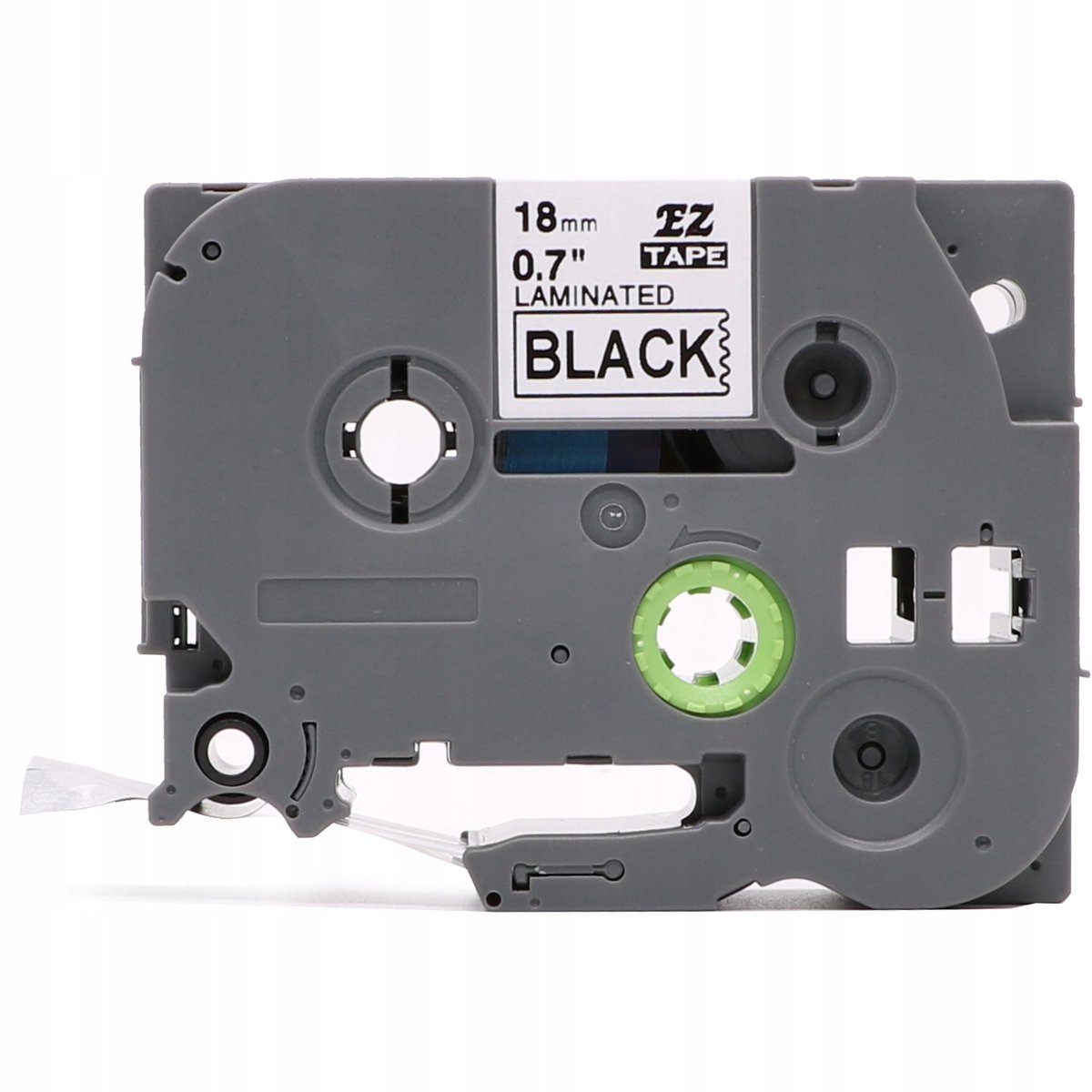 Brother TZe-345 Zwarte Gelamineerde Tape 18mm x 8m - Geschikt