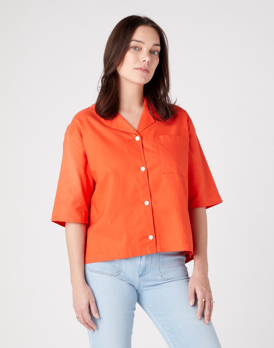 Wrangler BLOUSE XS Oranje