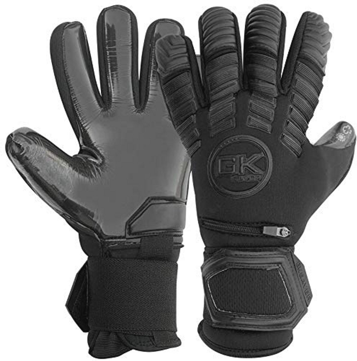 Unisex Goalkeeping Handschoenen met Vingerbescherming - Ideaal voor Mannen, Vrouwen en Kids - Maat 8