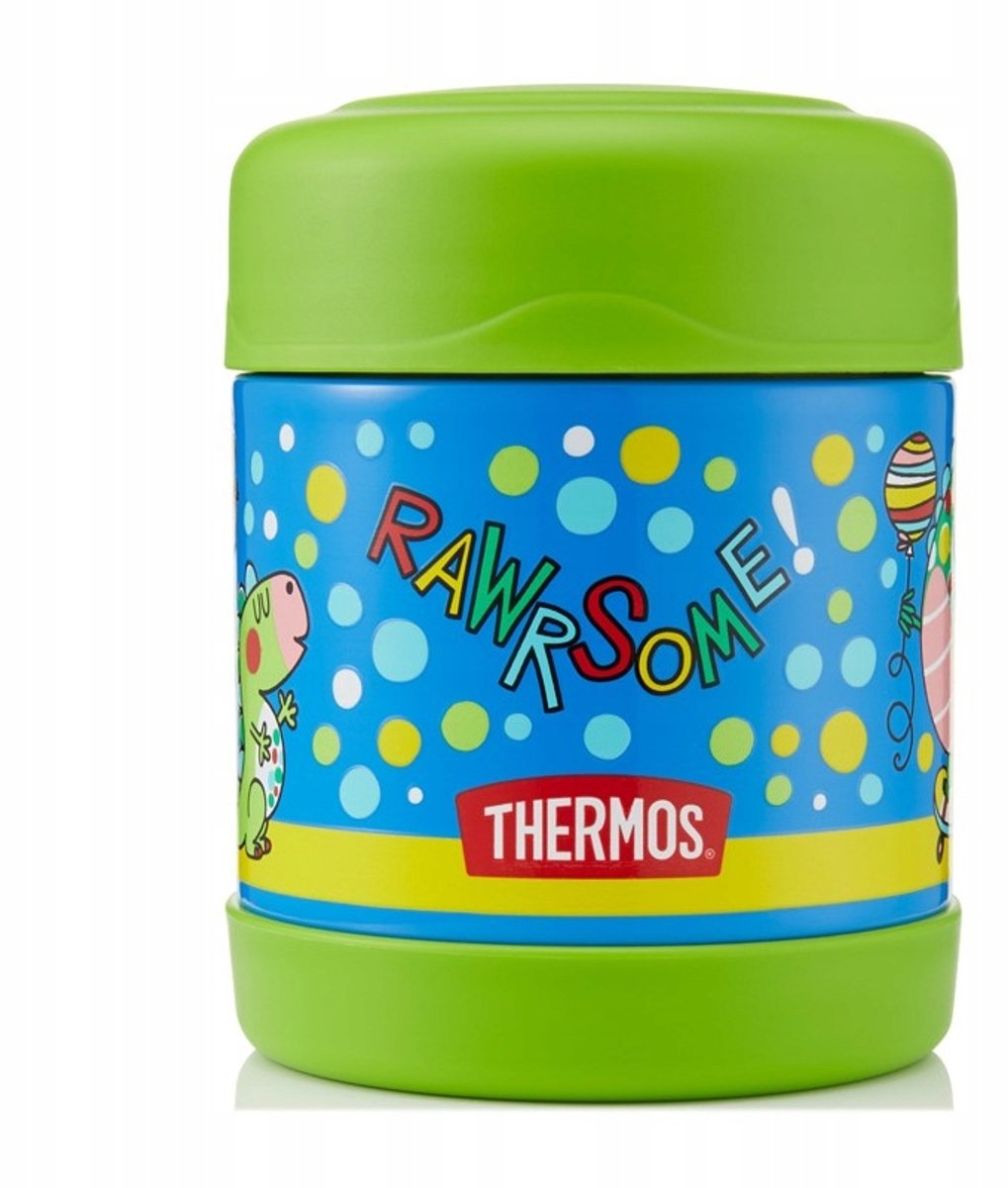 Thermos Kinder Voedselcontainer - Dino 290ml - Roestvrij Staal