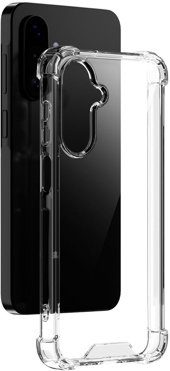 Geschikt voor Samsung Galaxy A17 hoesje transparant – Stevig – Anti-shock & stootbumpers