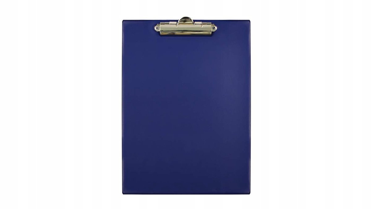 Tres Klembord A4 Blauw - Stevige Klemmap voor Documenten