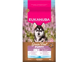 3x Eukanuba Hondenvoer Droog Grain Free Puppy Large Oceaanvis 3 kg