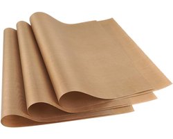 Bakvel - 3 stuks - Deegmat - Ovenmat - Bakmat voor Oven & BBQ - Herbruikbaar en niet-klevend - Bakspullen - Opmaatte snijden - Herbruikbare Antikleef Teflon Mat - 40×30cm