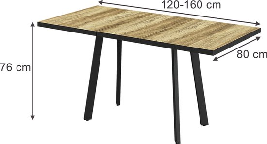 Eettafel Infinity Home 160cm Massief Mango Hout bestellen / Ventura Design - Ventura Design