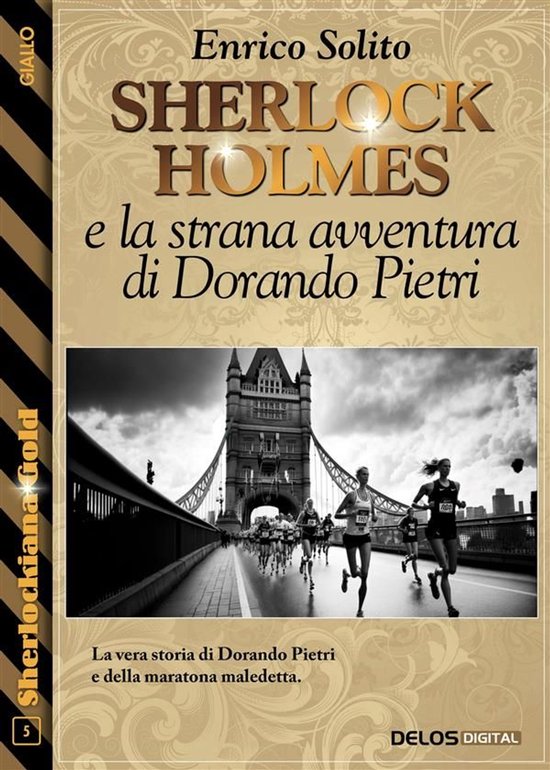 Sherlock Holmes e la strana avventura di Dorando Pietri - cover