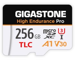 256GB Micro SD Kaart High Endurance Pro Series - Tot 100MB/s Snelheid, Compatibel met Dashcams