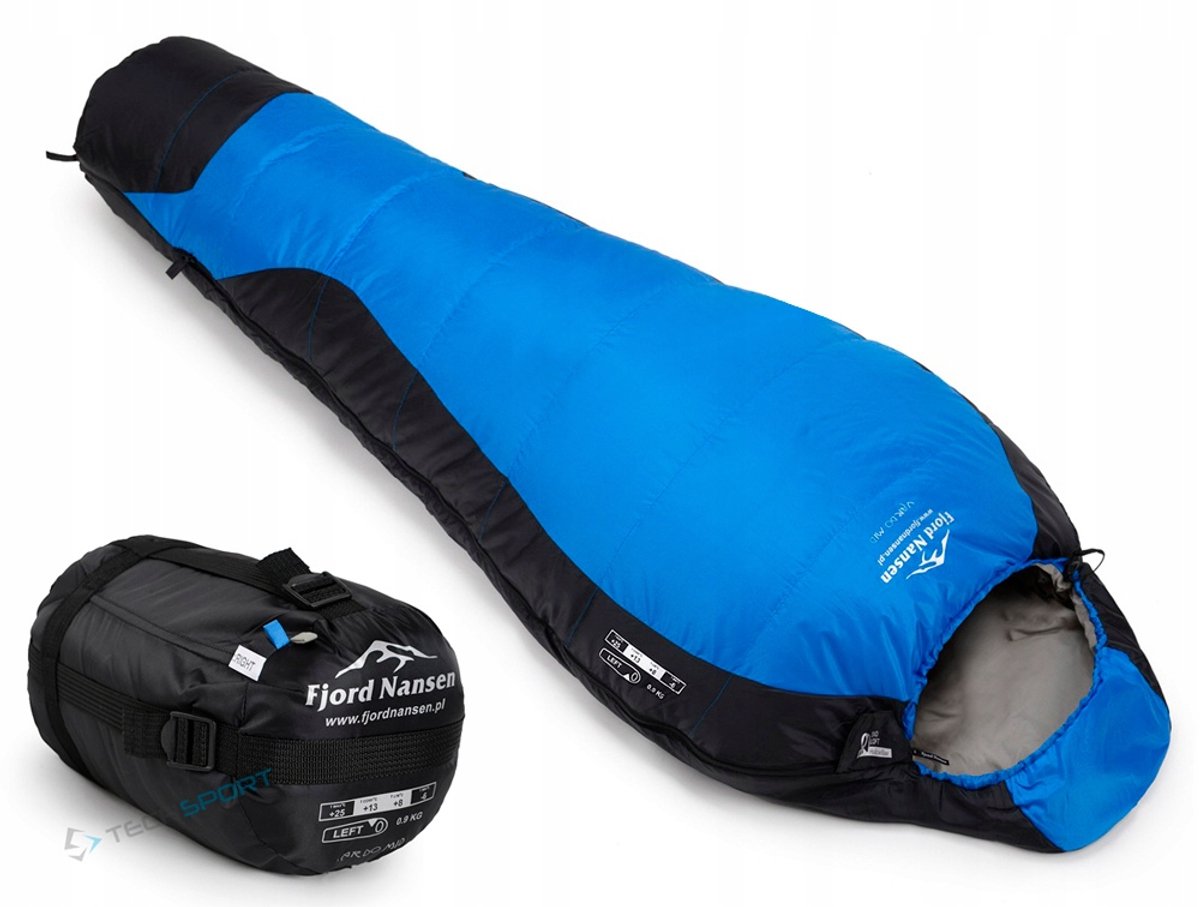Fjord Nansen Vardo Mid Slaapzak -6°C, 900g, Rechtse Rits