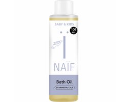 Naïf - Badolie - Babyverzorging - Baby & Kids - Mild & Verzachtend - Natuurlijke Ingrediënten - 100ml