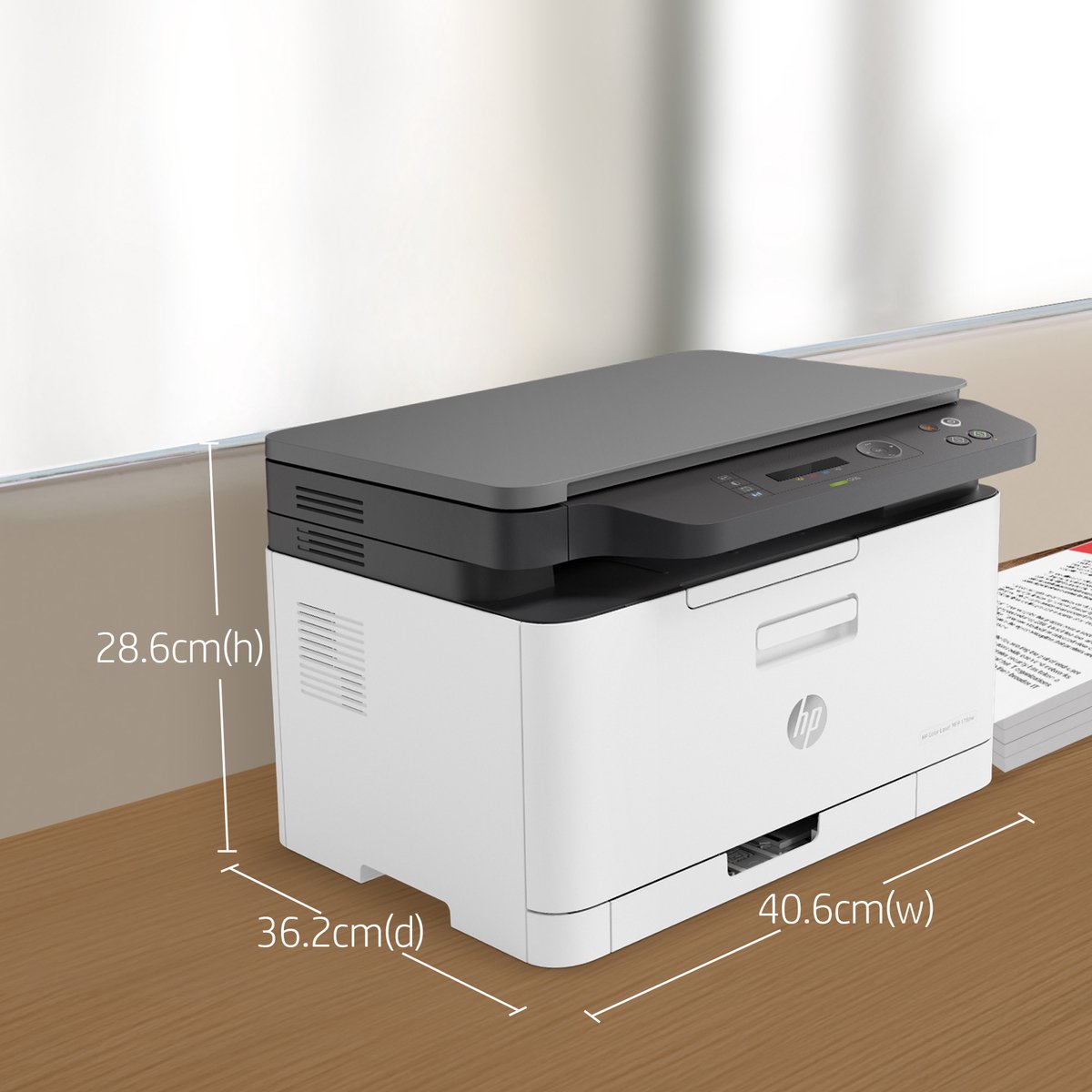 HP Color Laser 178nw - Kleuren Laserprinter - Wit — afbeelding 2