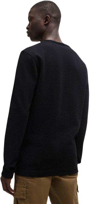BOSS - Pull Tempesto Zwart - Homme - Taille M - Coupe Regular