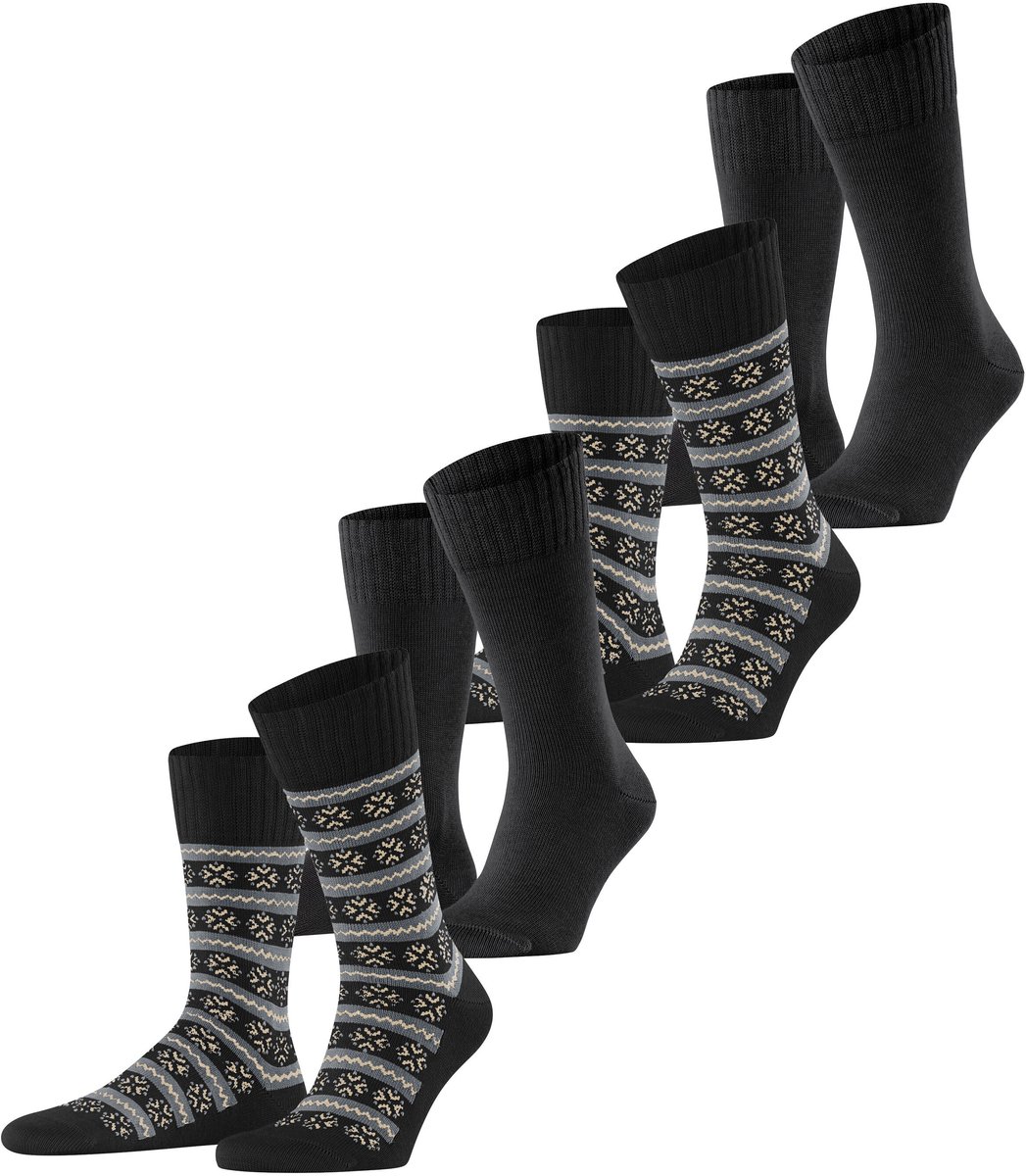 Esprit Bootsokken Scandi Norwegian 4-Pack