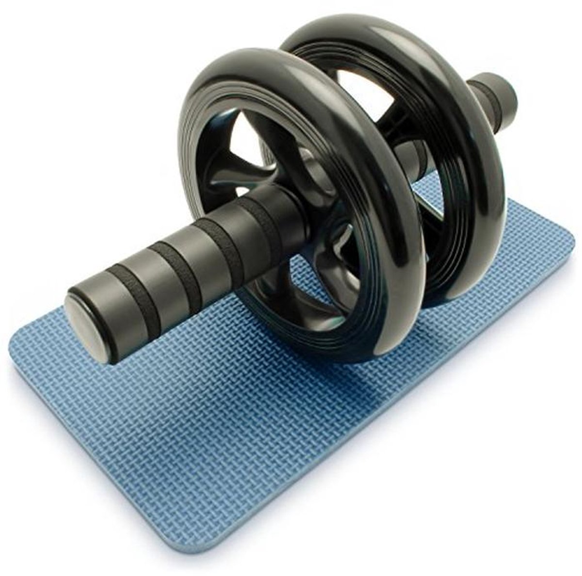Dual AB Roller met Knieondersteuning voor Effectieve Spiertraining