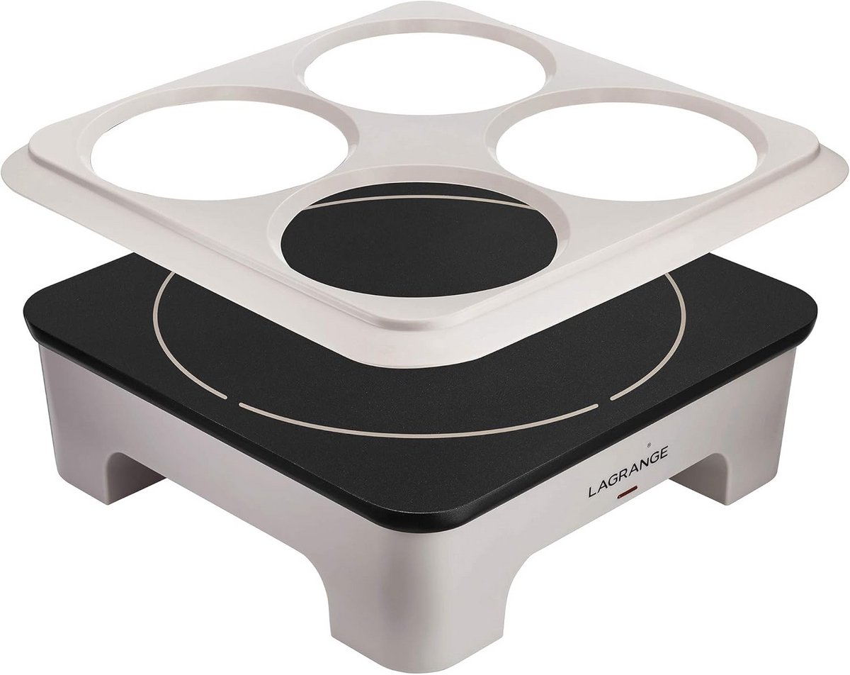 Crêpe Maker 2000W - 2-in-1 Pannenkoekenmaker voor Grote en Mini Pannenkoeken