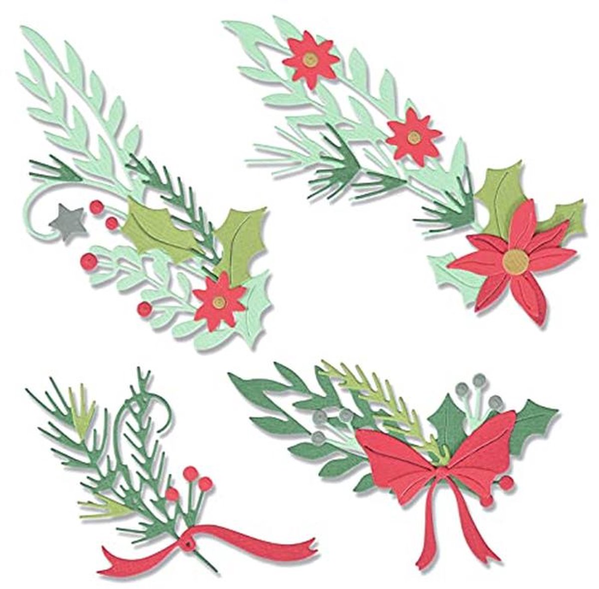 Kerst Thinlits Die Set Voor Feestelijke Banners