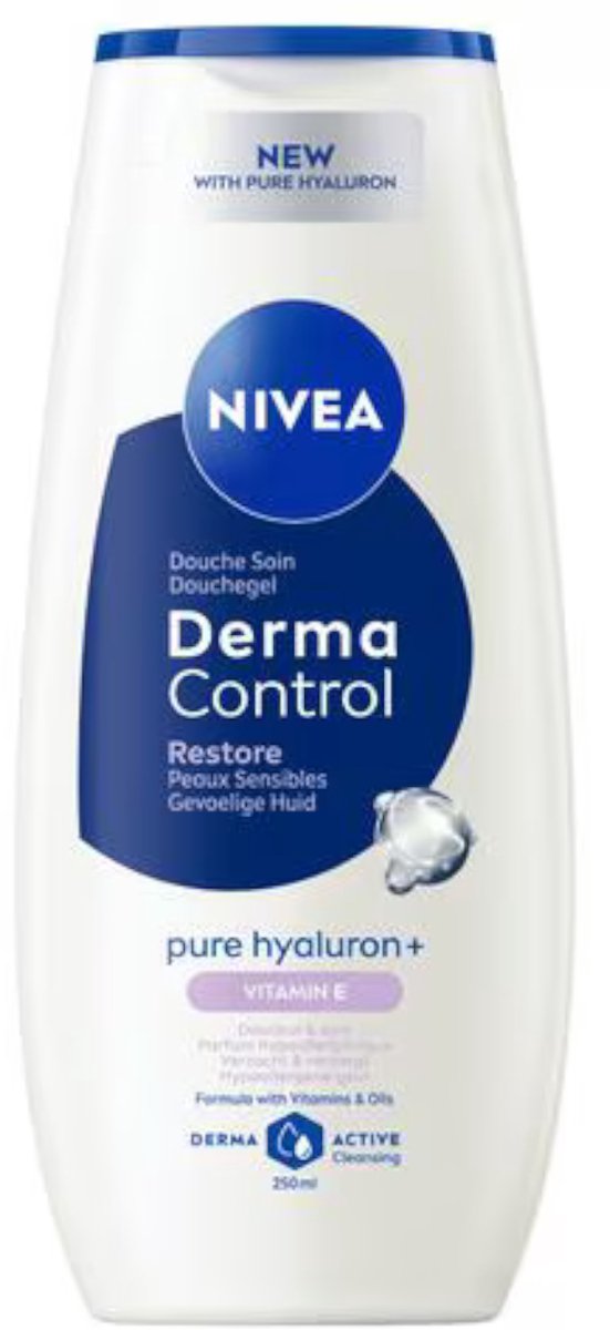 Nivea Douchegel – Derma Control Restore 250 ml