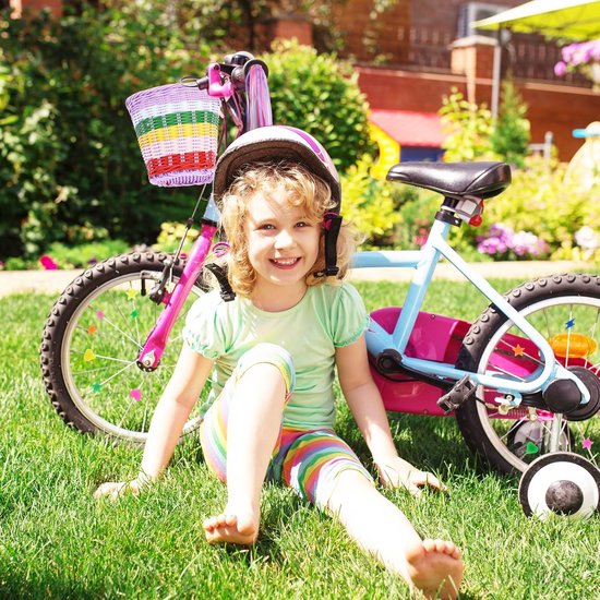 Kinderfietsmandset met bel en streamers - Decoratieaccessoires voor meisjes — afbeelding 2