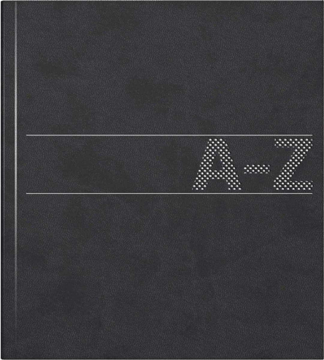 Adresboek Schubben met Zachte Omslag - A5 Formaat - Adressenboek met A-Z Register