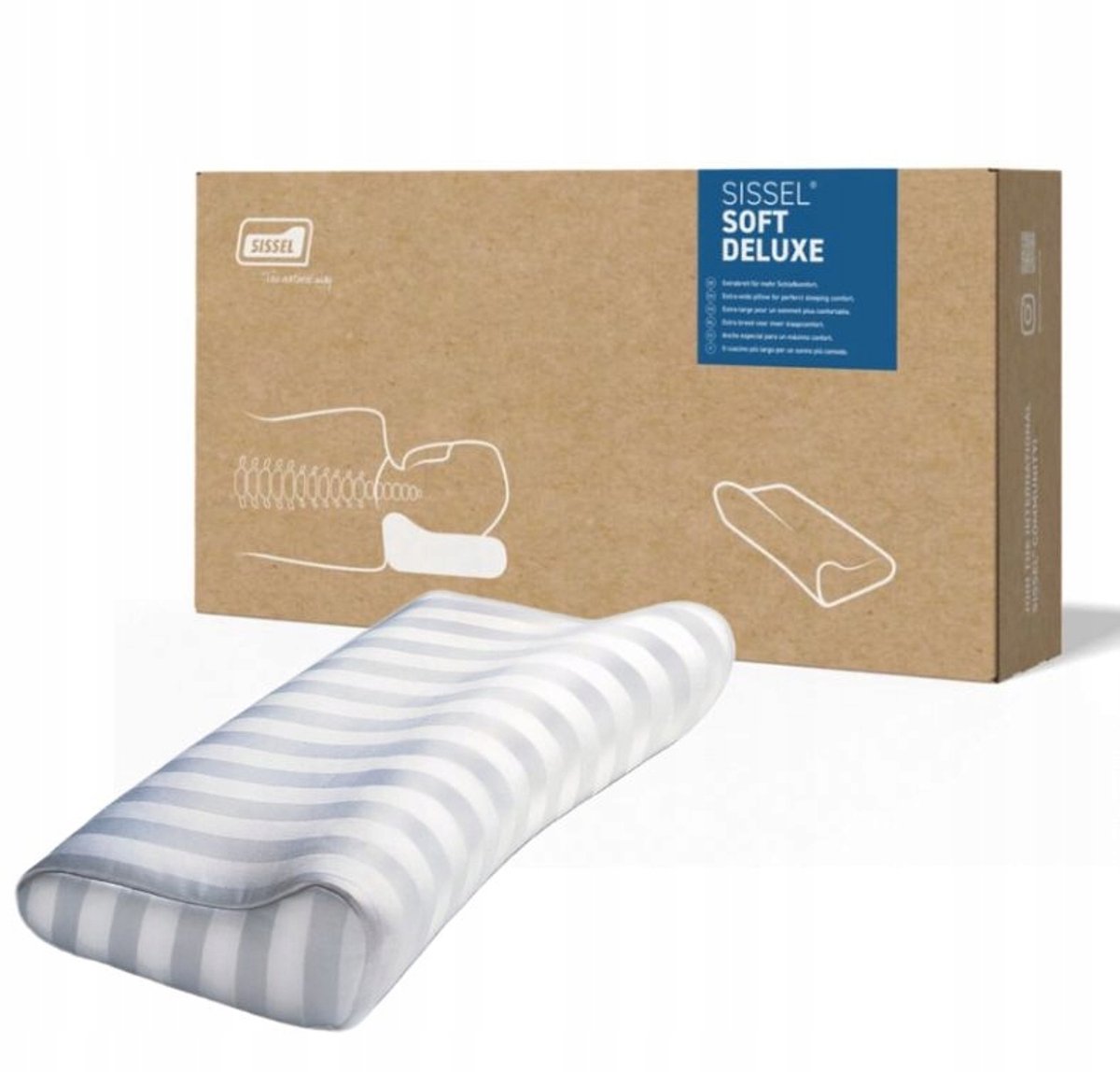 Sissel Deluxe Orthopedische Kussen - Optimaal Slaapcomfort