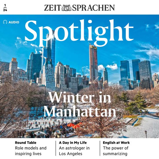 Englisch lernen Audio – Winter in Manhattan - cover