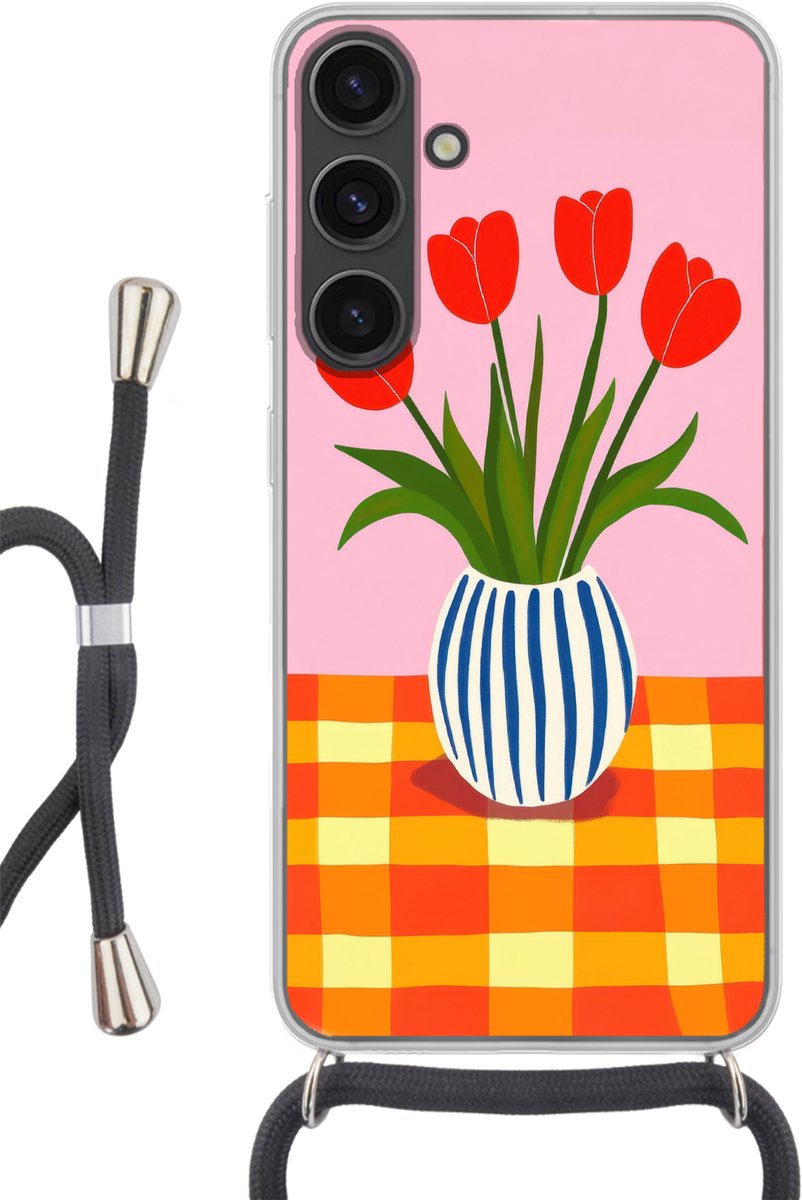 Tulpen - Roze - Vaas