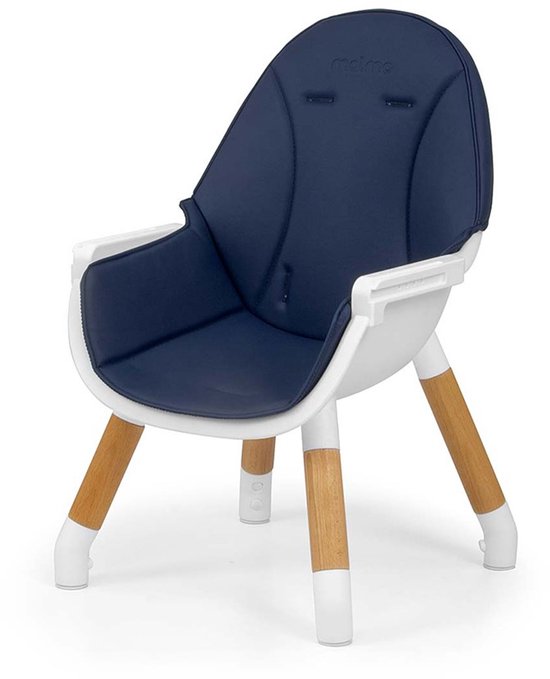 Milly Mally Malmo 2-in-1 kinderstoel navy - Voedingsstoel van Milly Mally — afbeelding 4