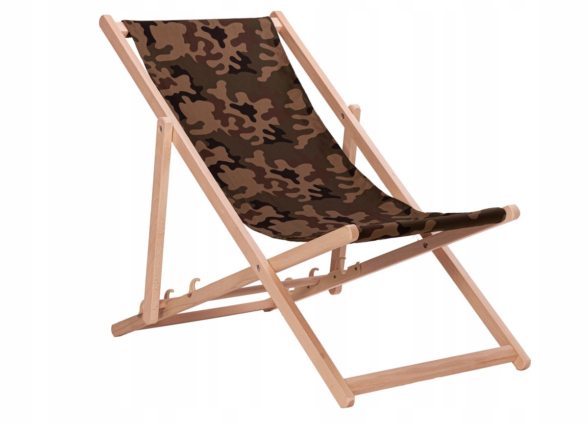 Houten Ligstoel Bukshout - 27 Kleuren - Tuin & Strand
