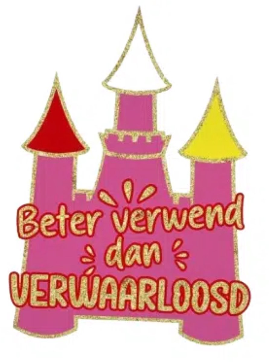Embleem Oeteldonk - Beter Verwend Dan Verwaarloosd