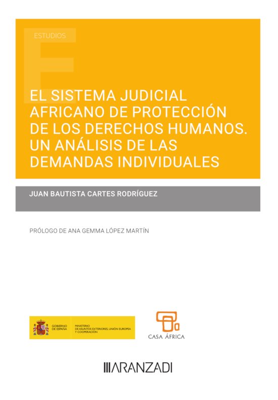 El Sistema Judicial Africano de protección de los Derechos  ... - cover
