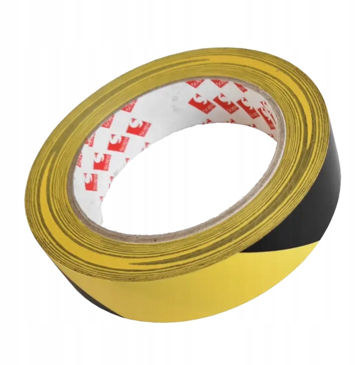 Scapa 2724 PVC-markeringstape geel/zwart 25 mm x 33 m - Veiligheid en markering