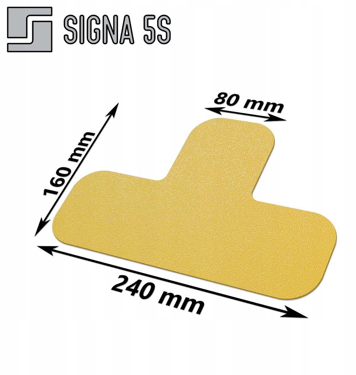 SIGNA 5S vloermarkering T-vorm
