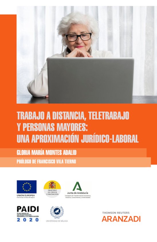 Trabajo a distancia, teletrabajo y personas mayores: una apr ... - cover