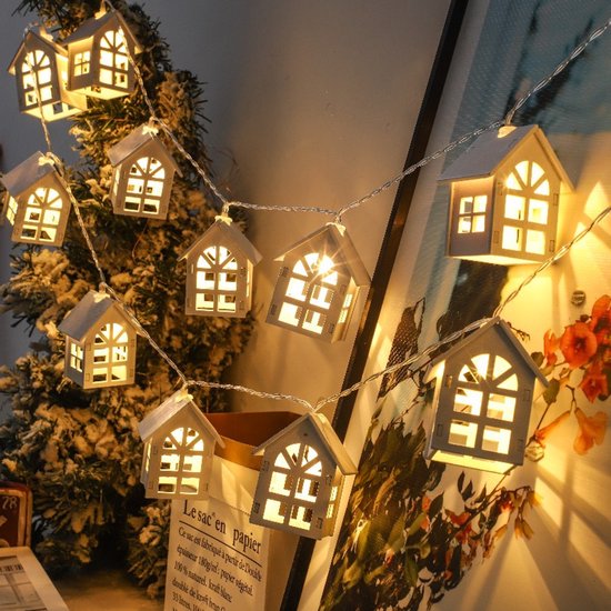 Kerst Tuinbord Met LED-lichtsnoer – Hondenthema, 35x20 Cm, Acryl, Voor Buiten, Schattige Feestdecoratie