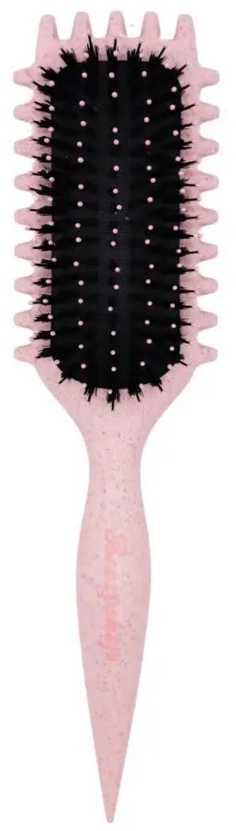 Boozyshop ® Curly Styling Brush - Krullenborstel voor Gedefinieerde en Glanzende Krullen - Ontwart Knopen Zonder Breken of Pluis - Flexibele Tanden voor Natuurlijke Bounce - Voor Dagelijks Stylen