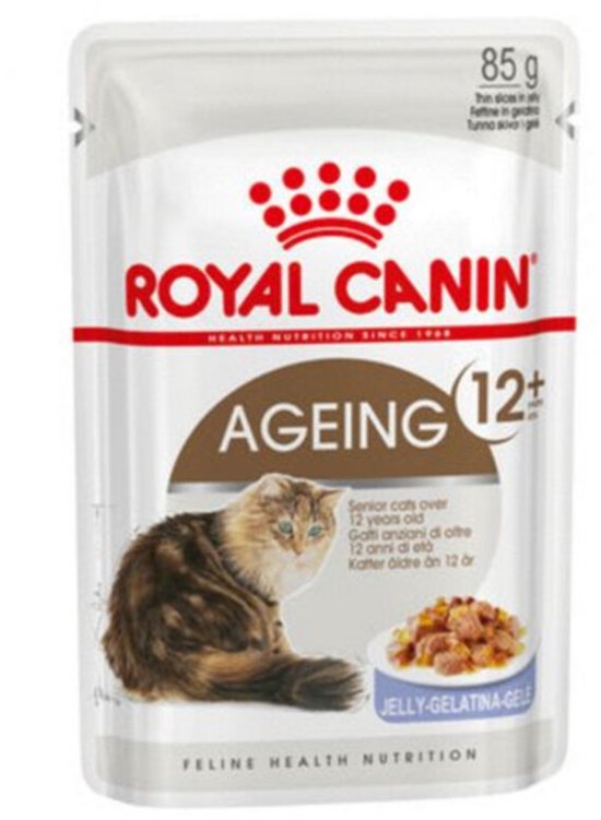 Royal Canin Kattenvoer Nat Ageing 12+ Jelly 4 x 12 x 85 gr