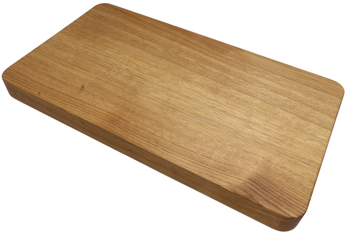 Handgemaakte houten snijplank - 44.5x25x3.4cm