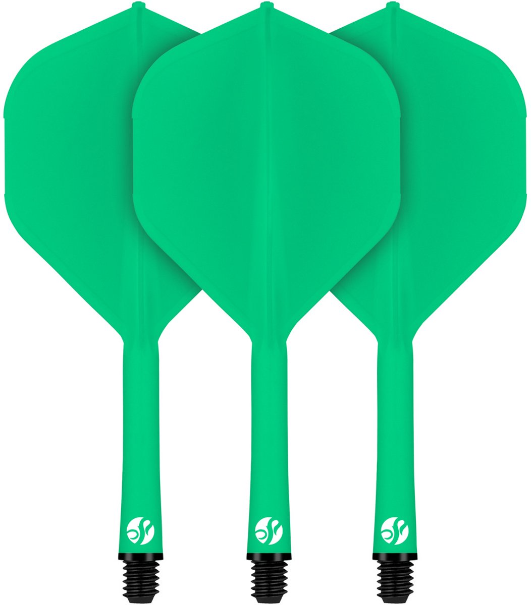 Shot Flight Deck System Green NO2 - Dart Flights