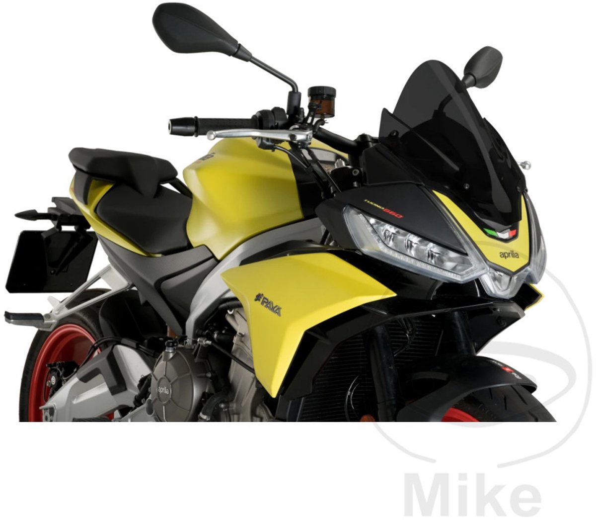 Puig Z-racing Aprilia Tuono 660 2021-2025 Sport Voorruit Zwart