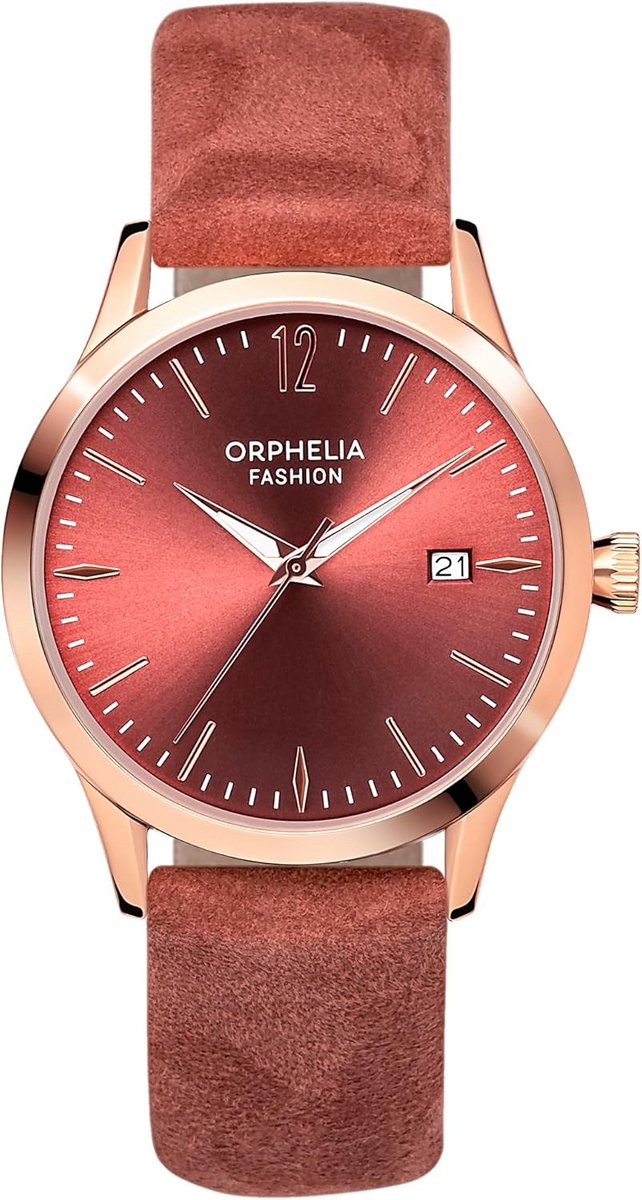 Dames Horloge met Suède Armband - Analoog Kwartshorloge met Leren Band