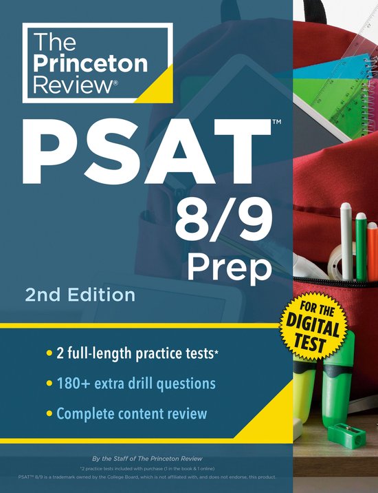 College Test Preparation - Princeton Review PSAT 8/9 Prep, 2 ... - cover
