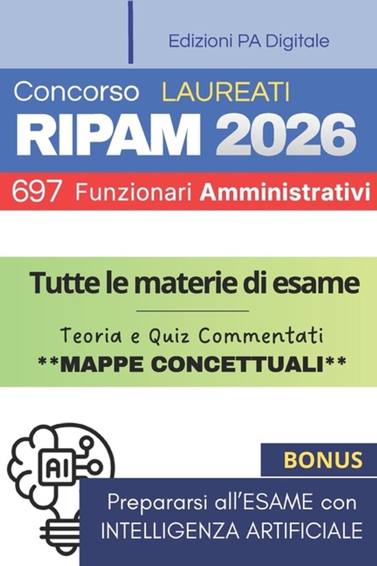 Concorso Unico RIPAM 2026 - 697 Funzionari Amministrativi (C ... - cover