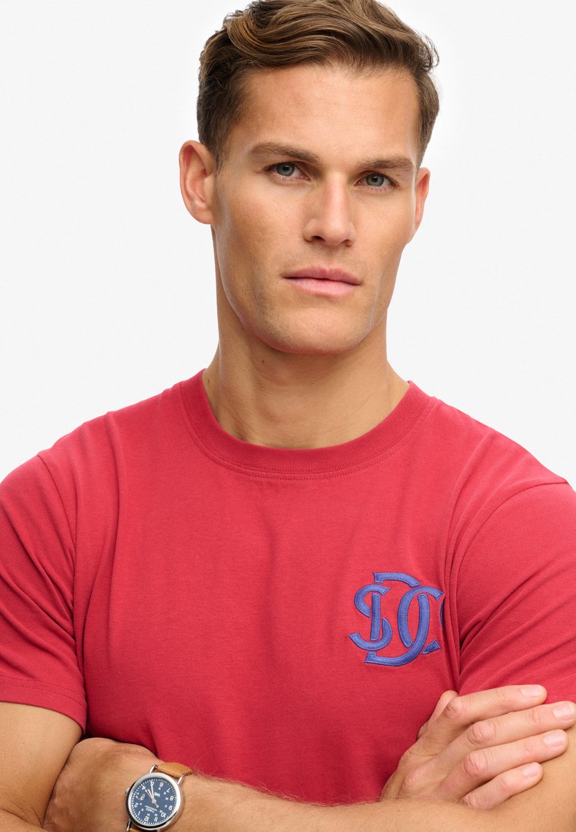 Superdry SD&Co. Relaxed T-shirt Heren T-shirts Rood