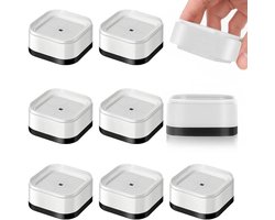 Meubelverhoging set van 8 stuks - Stapelbare bed- en tafelverhoging - Antislip tafelbeenverlengers - Geschikt voor bank, bed en wasmachine