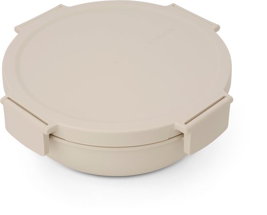 Brabantia Make & Take Salade Lunchbox To Go - 1,3 l - Plastique - Soft Beige