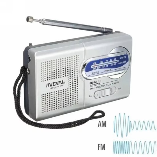 Radio - BC-R119 Mini - Survival - Draagbaar - AM/FM‑Radio | bol