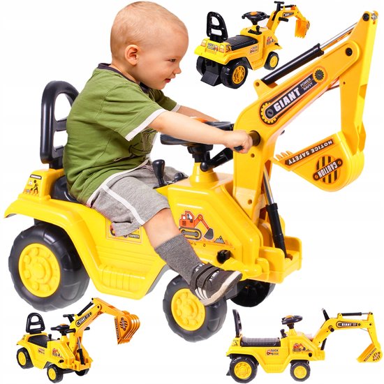 3T6B Ferngesteuerter RC Bulldozer,1:24 Baufahrzeug mit Funktionen Licht und Sound, inkl. Batterien und Fernsteuerung, für Jungen und Mädchen
