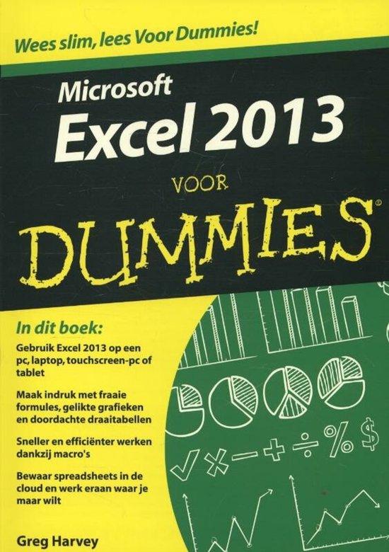 Voor Dummies - Microsoft Excel 2013 voor Dummies - cover