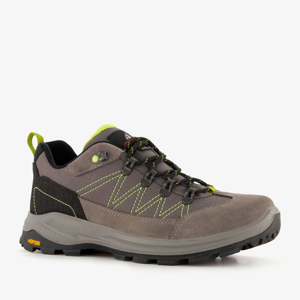 Mountain Peak heren cat. A wandelschoenen vibram zool – Uitneembare zool Grijs