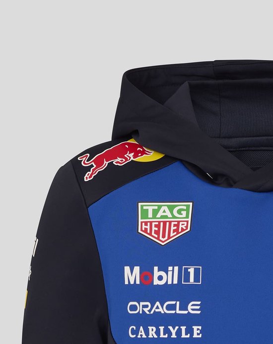Oracle Red Bull Racing Teamline Kids Hoody 2026 Maat JL (152-158) - Max Verstappen - Isack Hadjar van Merkloos — afbeelding 4